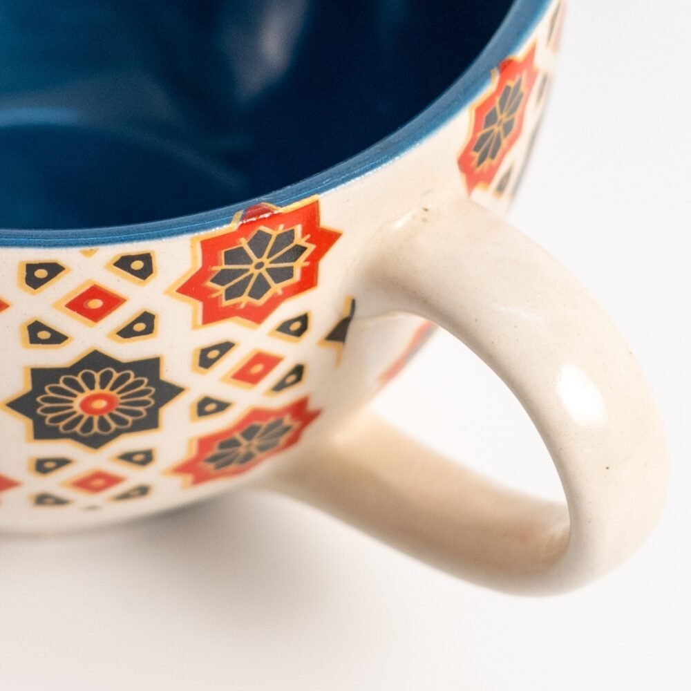 Ajrakh Soup Mug - Image 4