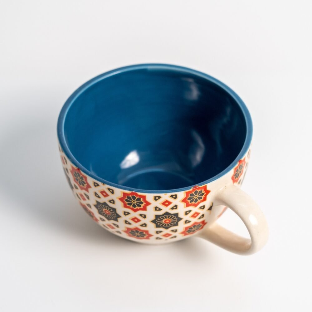 Ajrakh Soup Mug - Image 2