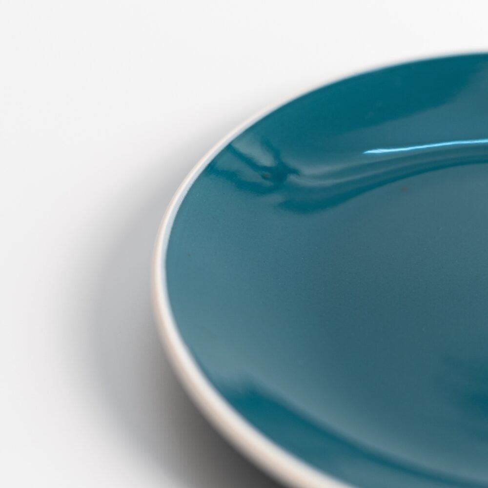 Teal Blue Quarter Plate (Set of 2) - Image 4