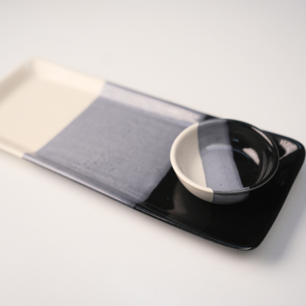 Tri Colour Chip & Dip platter - Image 2