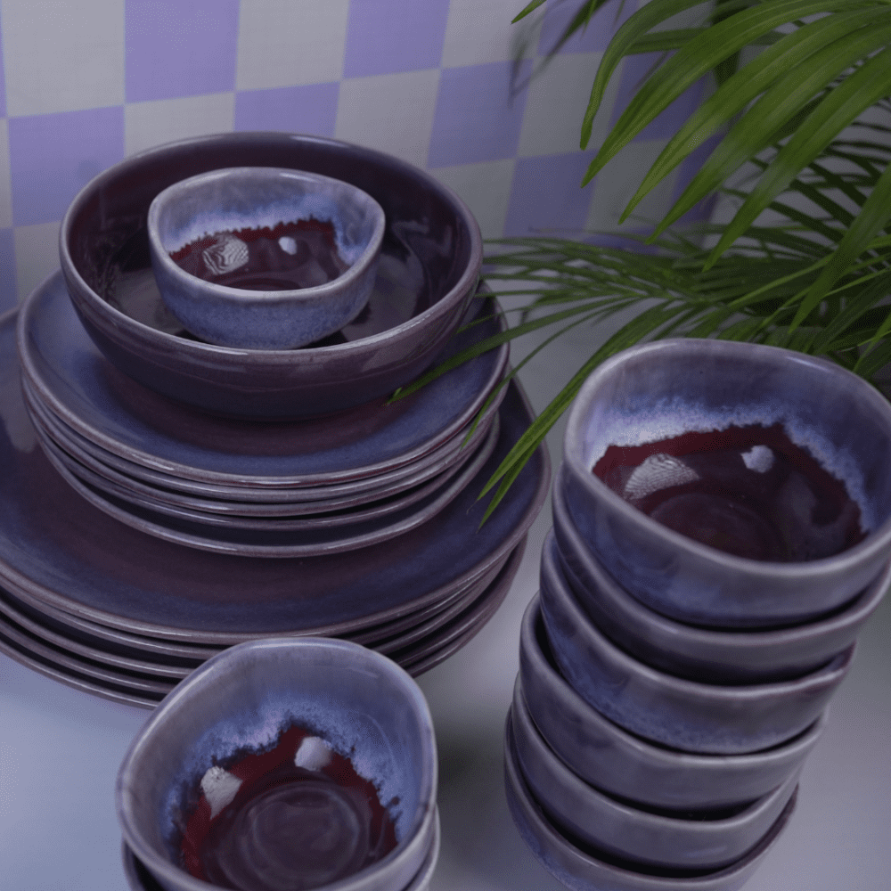 Wine Dinner Set (Set Of 30 Pcs) - Image 2