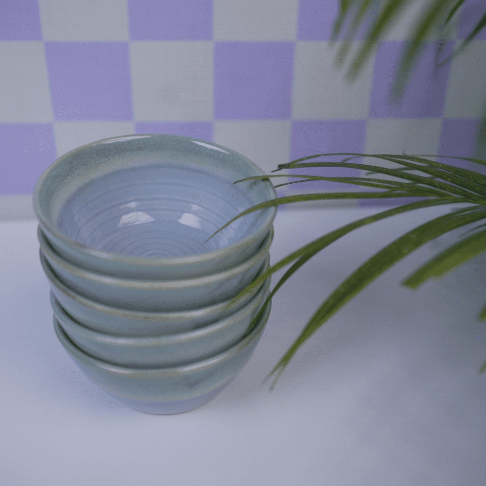 Sea Green Dinner Set (Set of 26 Pcs) - Image 7