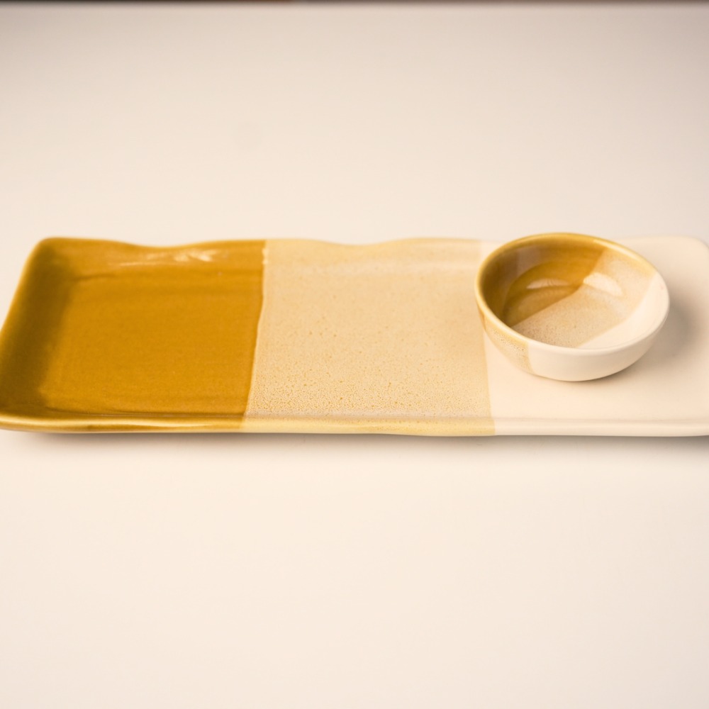 Tri Colour Chip & Dip platter - Image 6