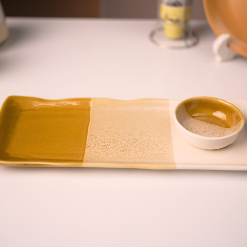 Tri Colour Chip & Dip platter - Image 4