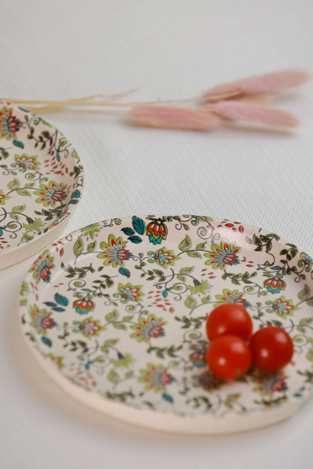 FLORAL DESSERT PLATES - Image 3