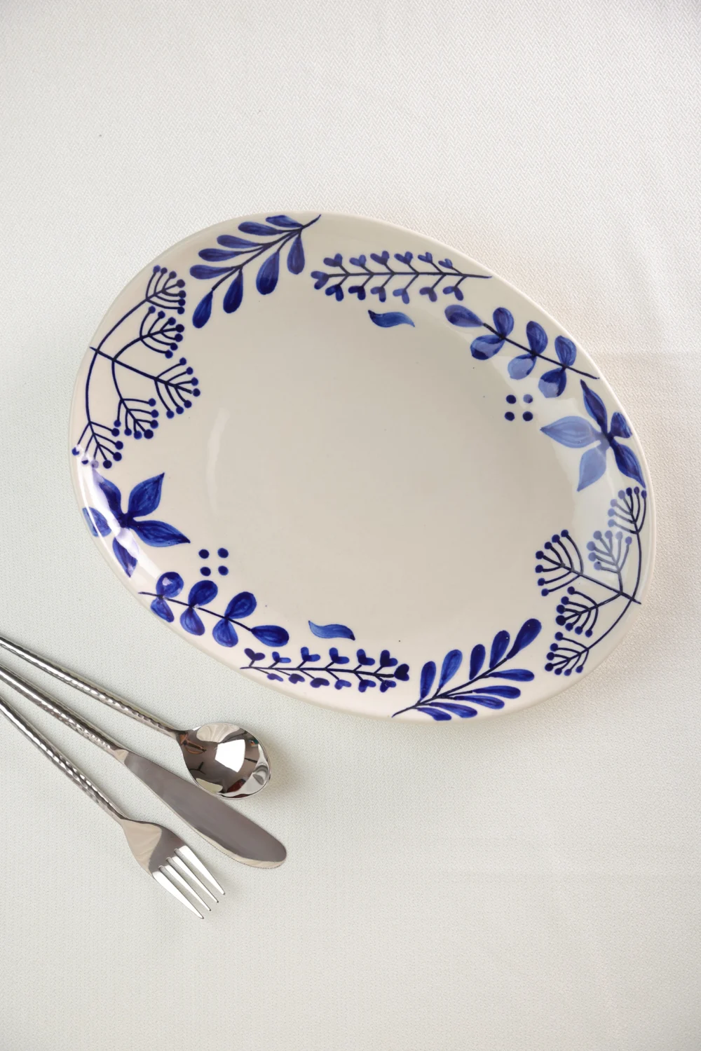 INDIGO PETAL PLATE - Image 6