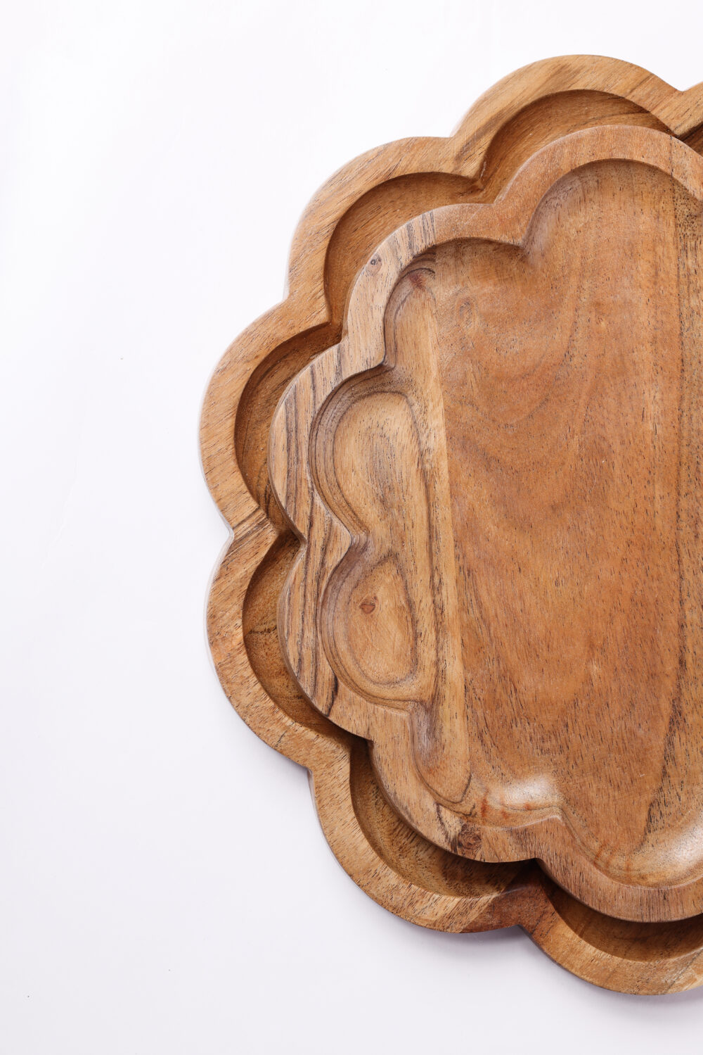 SCALLOP TRAY SET OF 2 - Image 2